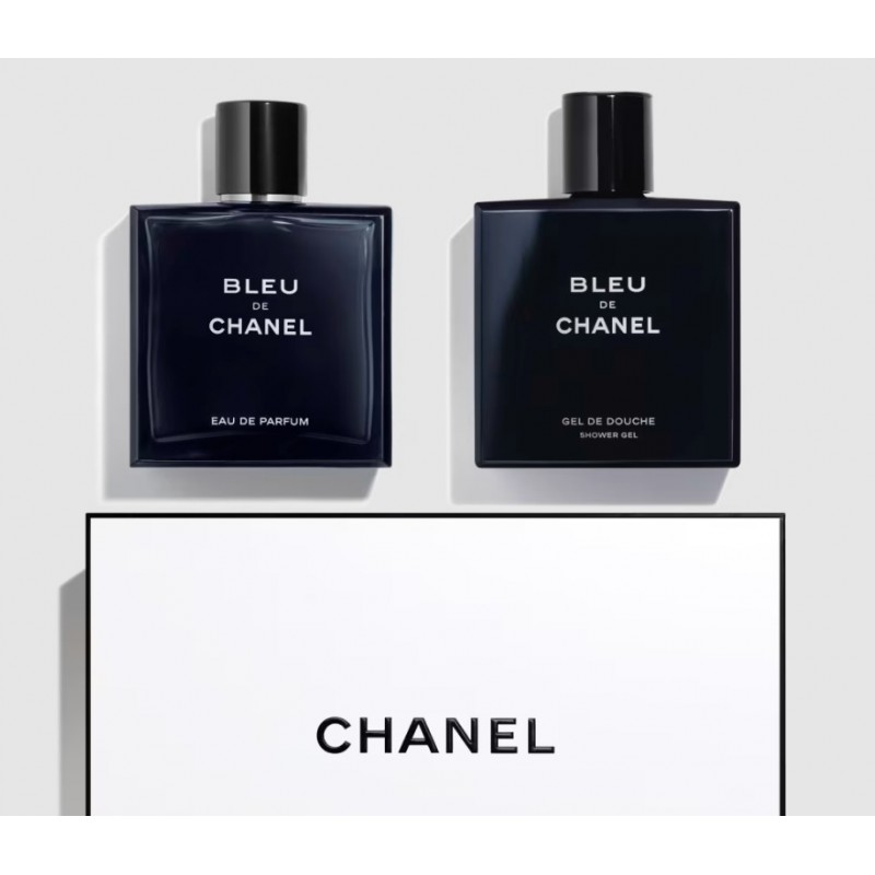 COFFRET BLEU DE CHANEL EAU DE PARFUM 100ML ET GEL DOUCHE