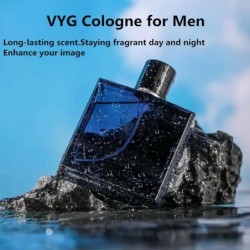 Eau de Cologne pour homme, Parfum pour homme Eau de Cologne infusée aux phéromones