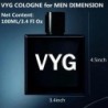 Eau de Cologne pour homme, Parfum pour homme Eau de Cologne infusée aux phéromones