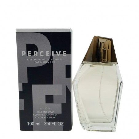 Avon Perceive Cologne Spray pour hommes 3,4 oz – Parfum frais et aromatique aux agrumes pétillants