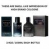 Coffret Combo Cologne & Valentine pour homme - Eau de toilette en vaporisateur naturel, 100 ml chacune, lot de 3