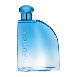 Eau de toilette Nautica Pure Blue, parfum marin aromatique Fougère, formule végétalienne, parfum longue durée, 3,3 oz