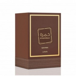 Lattafa Khamrah Qahwa pour unisexe Eau de Parfum Spray, 3,4 onces