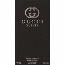 Gucci Guilty de Gucci pour homme Eau de Toilette Spray, 3 Fl Oz (Pack de 1)