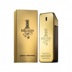 1 Million Par Paco Rabanne Pour Homme Eau De Toilette TESTER 3.4 fl oz 100 ml