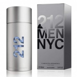 Carolina Herrera 212 par Carolina Herrera pour hommes. Eau de toilette en flacon vaporisateur, 3,4 fl. Oz