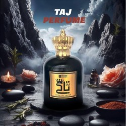 Parfum Taj pour unisexe Extrait De Parfum Spray, 3,4 onces de