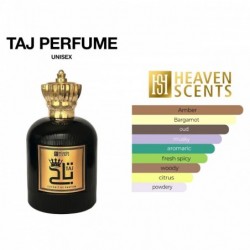 Parfum Taj pour unisexe Extrait De Parfum Spray, 3,4 onces de