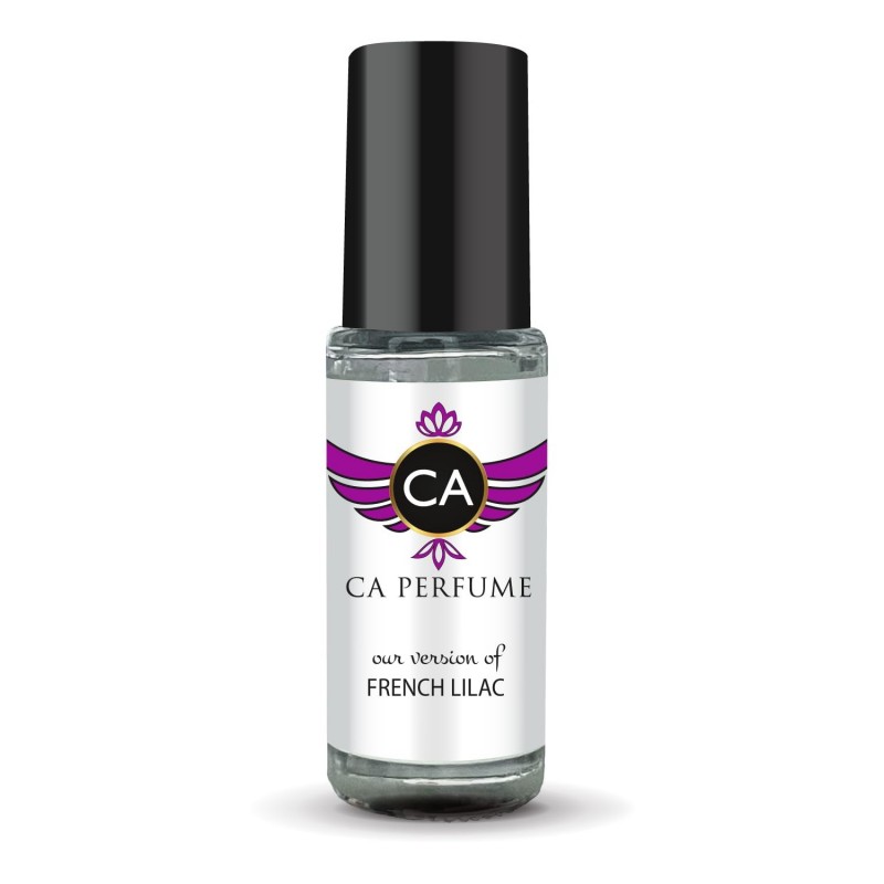 CA Parfum Impression d'Emra French Lilac Pour Femmes et Hommes Réplique Parfum Huile Corporelle Dupes Sans Alcool Essentiel Aromathérapie échantillon Format Voyage Concentré Longue Durée Roll-On