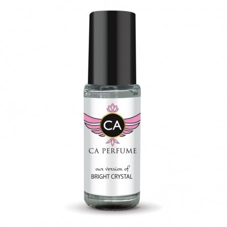 CA Perfume Impression of Bright Crystal For Women Réplique de parfum Huile corporelle Dupes échantillon d'aromathérapie essentielle sans alcool Format voyage Concentré Attar longue durée .