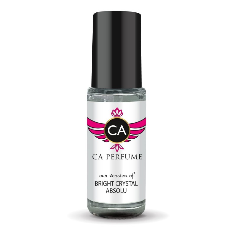 CA Parfum Impression de Bright Crystal Absolu Pour Femmes Réplique Parfum Huile Corporelle Dupes Sans Alcool Essentiel Aromathérapie échantillon Format Voyage Concentré Longue Durée .