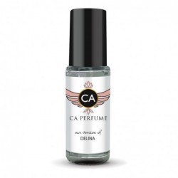 CA Perfume Impression of Delina For Women Réplique de parfum Huile corporelle Dupes échantillon d'aromathérapie essentielle sans alcool Format voyage Concentré Attar longue durée .