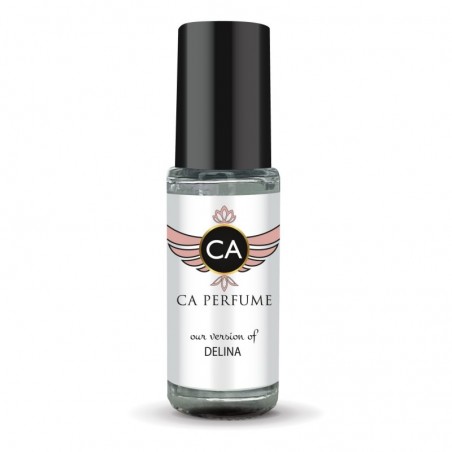 CA Perfume Impression of Delina For Women Réplique de parfum Huile corporelle Dupes échantillon d'aromathérapie essentielle sans alcool Format voyage Concentré Attar longue durée .