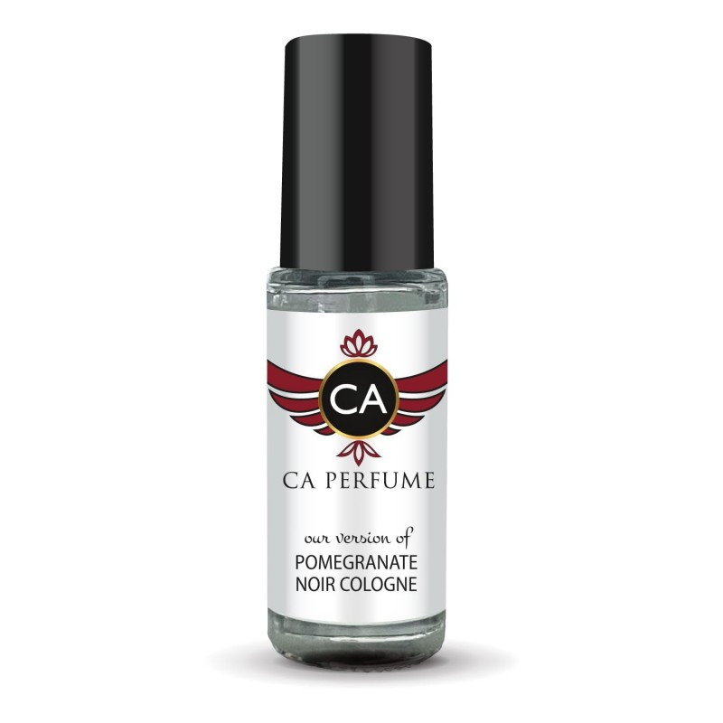 Impression de parfum CA de Jo M Pomegranate Noir Cologne pour femme Réplique de parfum Huile corporelle Dupes échantillon d'aromathérapie sans alcool Format voyage Concentré longue durée .