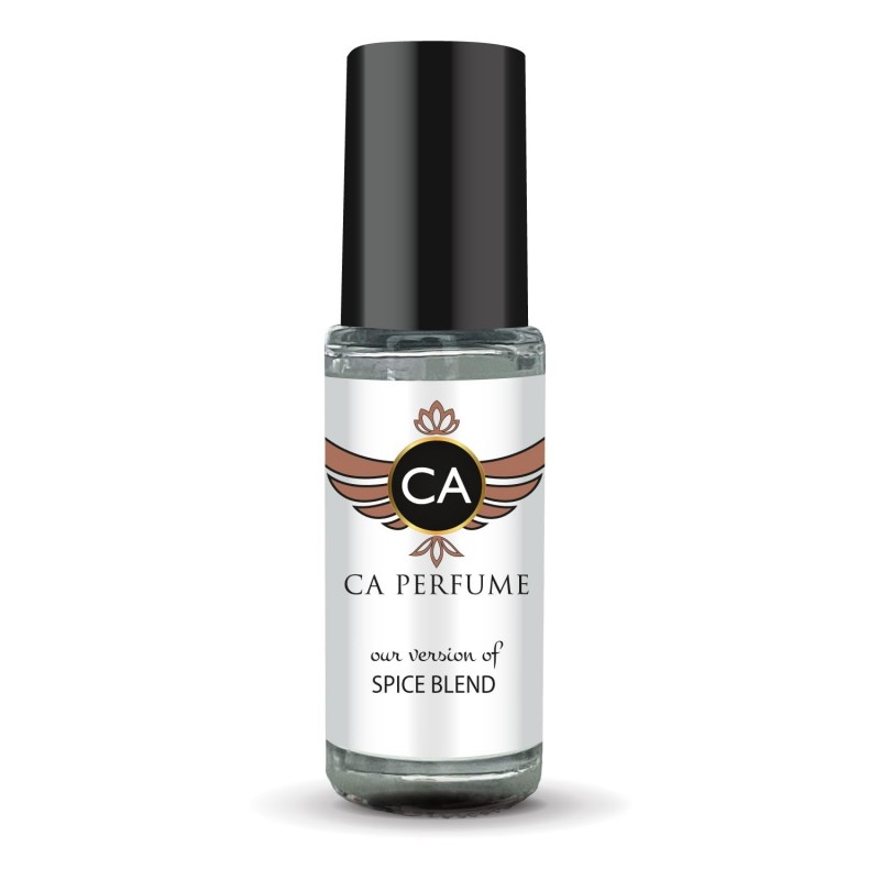 CA Perfume Impression of Spice Blend For Women & Men Réplique de parfum Huile corporelle Dupes échantillon d'aromathérapie sans alcool Format voyage Concentré longue durée .