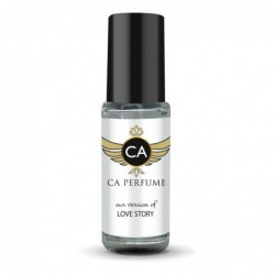 CA Perfume Impression of Love Story For Women Réplique de parfum Huile corporelle Dupes échantillon d'aromathérapie essentielle sans alcool Format voyage Concentré Attar longue durée .