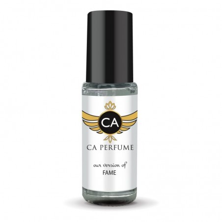 CA Perfume Impression of Paco Fame For Women Réplique de parfum Huile corporelle Dupes échantillon d'aromathérapie sans alcool Format voyage Concentré Attar Roll-On longue durée.