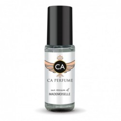 CA Perfume Impression of Mademoiselle For Women Réplique de parfum Huile corporelle Dupes échantillon d'aromathérapie essentielle sans alcool Format voyage Concentré Attar longue durée .