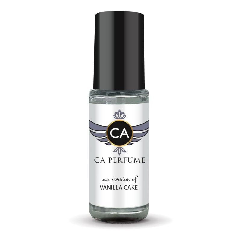 CA Perfume Impression of Vanilla Cake Pour Femmes & Hommes Réplique Parfum Huile Corporelle Dupes échantillon d'Aromathérapie Sans Alcool Format Voyage Concentré Attar Longue Durée .