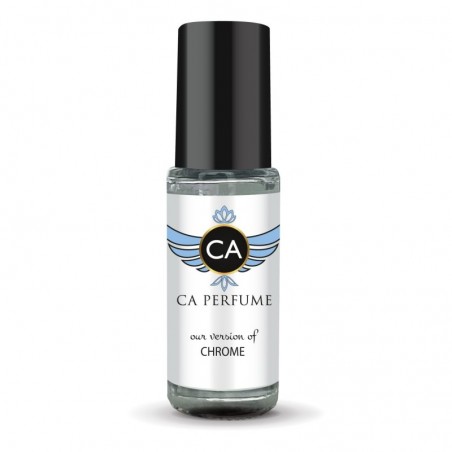 CA Perfume Impression of Chrome Pour Femmes & Hommes Réplique Parfum Huile Corporelle Dupes Sans Alcool Essentiel Aromathérapie échantillon Format Voyage Concentré Longue Durée Attar .