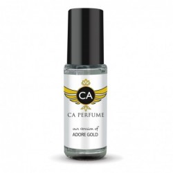 CA Perfume Impression of Adore You Gold For Women Réplique de parfum Huile corporelle Dupes échantillon d'aromathérapie essentielle sans alcool Format voyage Concentré Attar longue durée .