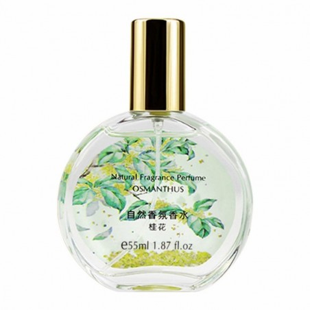 Parfum Osmanthus pour femme, Parfum de poche portable, Parfum idéal pour les voyages, Parfum durable, Parfum de fleurs, Parfum naturel frais