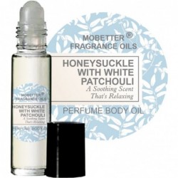 Huiles parfumées MOBETTER Huile corporelle pour femme au chèvrefeuille et au patchouli blanc