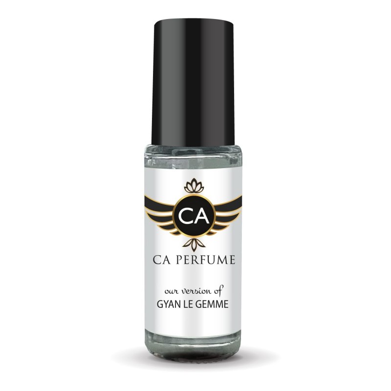 Impression de parfum CA de Gyan Le Gemme pour homme Réplique de parfum Huile corporelle Dupes échantillon d'aromathérapie essentielle sans alcool Format voyage Concentré Attar longue durée .