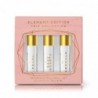 Coffret cadeau de 3 flacons à bille Element Edition pour femme, 3 x 0,33 oz 8 ml - Lot de trois flacons à bille avec nos parfums préférés. Avec perle, quartz rose et émeraude - Tru Fragrance & Beauty