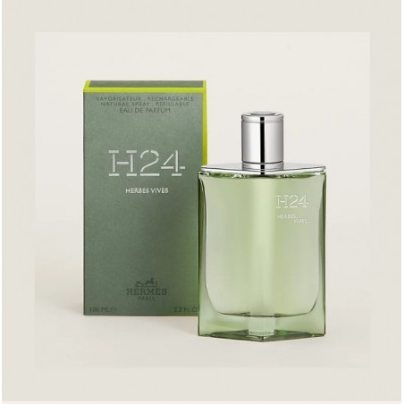 HERMÈS H24 herbes vives , H24 Eau de toilette pour homme 100ML